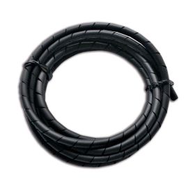 SPIRALSCHLAUCH SCHWARZ 1.5 M KS15 CABLE COVER BLACK NEU