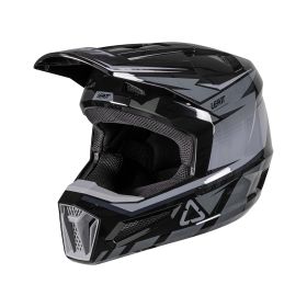 Casco motocross LEATT Moto 2.5 nero grigio