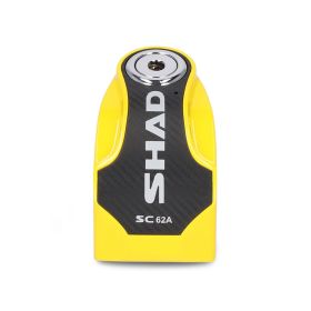 SHAD SC62A Anti-theft disk lock yellow 10 mm