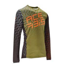 Trikot ACERBIS MTB WINTERFELL schwarz/grün