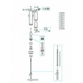 Cuscinetto ammortizzatore KAYABA 14mm
