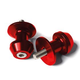 Support de béquille arrière Topline Rouge 6mm paire