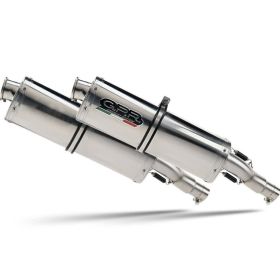GPR Trioval Slip-On Double Exhaust approved for Honda Cbr 1100 XX -X Eleven