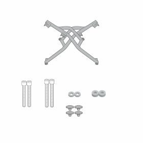 KAPPA Monokey/Monolock Hinterer Gepäckträger für KTM 390 Adventure