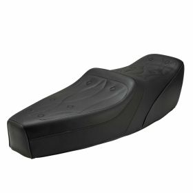 Selle en cuir noir du Texas
