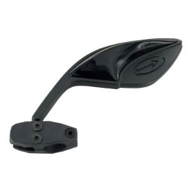 SPECCHIETTO SINISTRO UNIVERSALE BCD STYLE TT ENDURO NERO PIEGHEVOLE D. 23