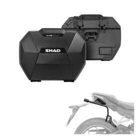 SHAD SH38X Koffer-Kit Carbon-Look 3P für TRIUMPH Speed 400