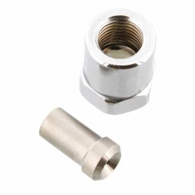 Raccord de tuyau de frein JMT filetage interne mobile chrome TYP631 3/8-24 UNF
