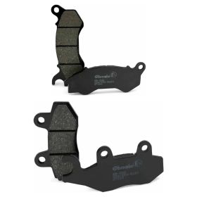 Kit de plaquettes de frein en céramique carbone BREMBO avant 07090 et arrière 07033