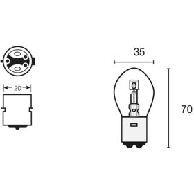 AMPOULE DE MOTO BCR 404200150