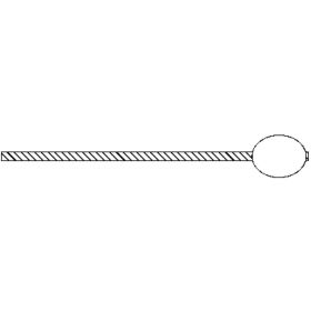 KIT OF 50 PIECES CLUTCH WIRE BCR BAR. TONDO D.2,5MM