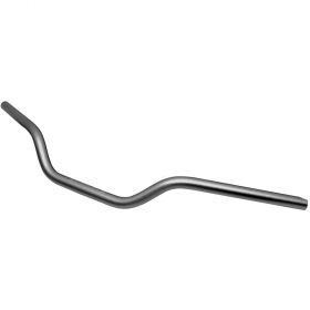 HANDLEBAR MOTO BCR CONSTANT SECTION 22,2MM NAKED H.75MM SILVER