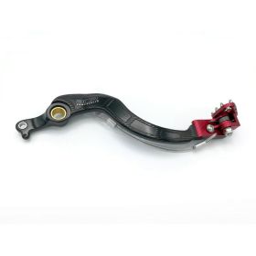 PEDAL BRAKE LEVER RIGHT BCR HONDA CRF 450 X BLACK RED