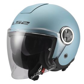 Casco jet LS2 OF620 CLASSY SOLID blu perla
