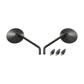 DAYTONA left-hand approved black handlebar mirror 89818