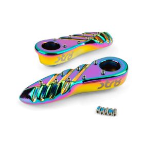 Repose-pieds STR8 Neochrome pour Yamaha Bw's/Mbk Booster à partir de 2004
