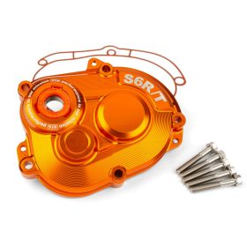 STAGE6 R/T MK2 Getriebeabdeckung mit orangefarbenen Titanschrauben