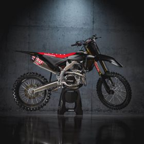 ACERBIS Verkleidungskit 9 Teile Schwarz für HONDA