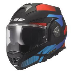 Casco modulare LS2 FF901 ADVANT X NOVA nero rosso blu