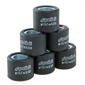 Rouleaux de variateur POLINI 20X17 15,7 gr