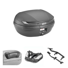 Kit bauletto GIVI V45 ARENA TECH nero fumè 45L per YAMAHA TRACER 7 GT