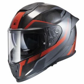Integralhelm MPH TIGER C RS Carbon Titan Rot