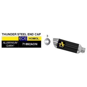 ARROW Thunder Slip-On Racing Exhaust Aluminum Steel Cap and Collector for Honda CB 650 R