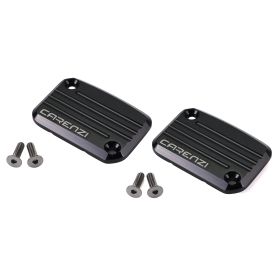 Carenzi Black Brake Pump Covers Pair