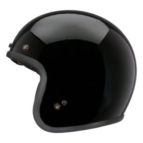 Jet-Helm Cafe Racer Bell Custom 500 Schwarzer