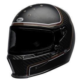 Casco Integrale Bell Eliminator Carbon Rsd The Charge Nero Opaco Lucido