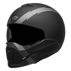 Modular Helmet Bell Broozer Arc Black Matte Grey
