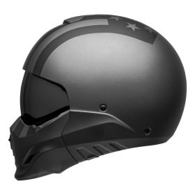 Modular Helmet Bell Broozer Free Ride Matte Grey Black