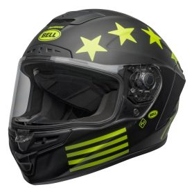 INTEGRALHELME BELL STAR DLX MIPS FASTHOUSE VICTORY CIRCLE MATTE BLACK HI-VIZ