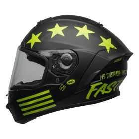 INTEGRALHELME BELL STAR DLX MIPS FASTHOUSE VICTORY CIRCLE MATTE BLACK HI-VIZ