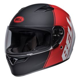 Full Face Helmet Bell Qualifier Ascent Matte Black Red