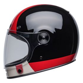 Full Face Helmet Bell Bullitt Blazon Glossy Black Burgundy