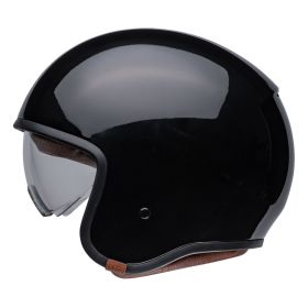 Jet Helmet Cafe Racer Bell Tx501 Glossy Black