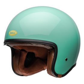 Jet Helmet Cafe Racer Bell Tx501 Glossy Mint Green
