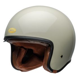 Jet Helmet Cafe Racer Bell Tx501 Vintage Glossy White
