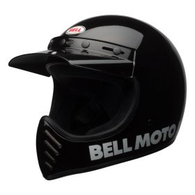 Enduro Helmet Bell Moto-3 Classic Black