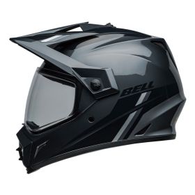 Enduro Helmet Bell MX-9 Adventure Mips Alpine Charcoal Glossy Silver