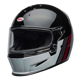 Casques Integraux BELL ELIMINATOR GT Noir Blanc Brillant