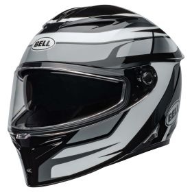 Casques Integraux BELL LITHIUM MIPS Podium Noir Blanc