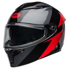 Casques Integraux BELL LITHIUM Shear Gris Rouge Métallisé