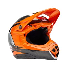 Casque de Motocross BELL MOTO-10 SPHERICAL Evade Noir Orange