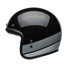 Jet Helm Cafe Racer BELL Custom 500 Apex Flake Schwarz Grau