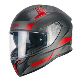 Integralhelm CGM 333G ONYX Sport Mattschwarzrot