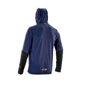 LEATT Windblock 1.0 MTB Windbreaker-Jacke Galaxy Blau Ultralight Slim Fit
