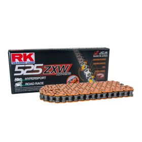 Kit trasmissione RK catena ZXW aperta arancio 112 525 corona 41 z pignone silenziato 17 z