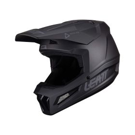 LEATT Moto 2.5 Motocross helmet Stealth matte black